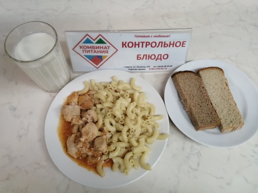 Меню, завтрак и обед - 23 апреля (Корпус А).