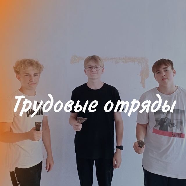 Трудовые отряды.